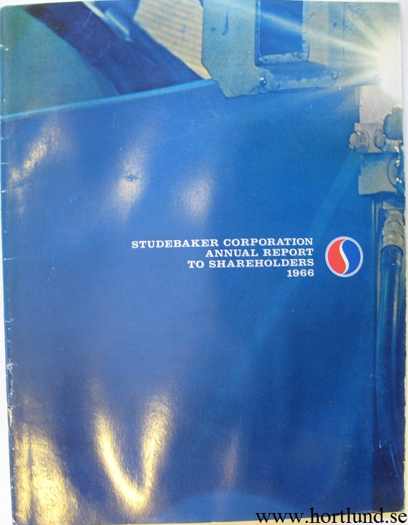 1966 Studebaker Corporation Annual Report