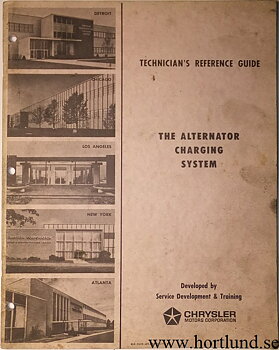 1963 Chrysler MoPar The Alternator Charging System