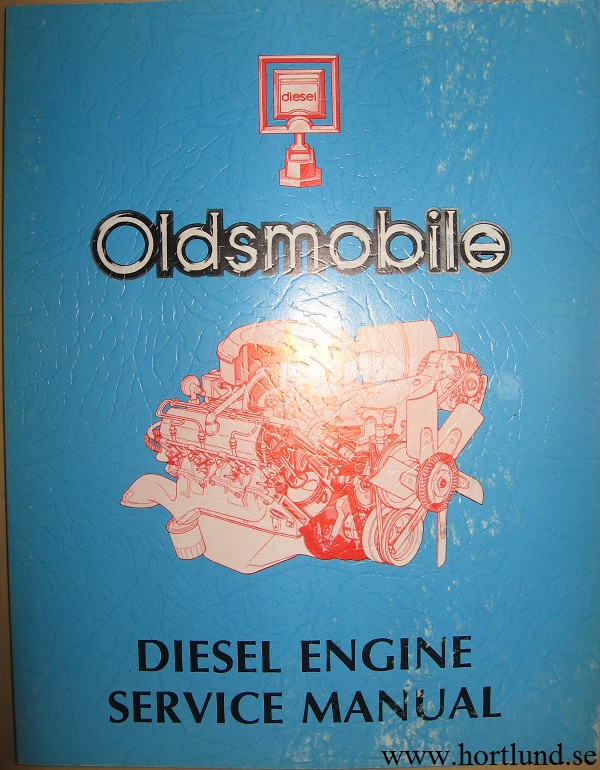 1978 Oldsmobile Diesel Engine Service Manual alla modeller