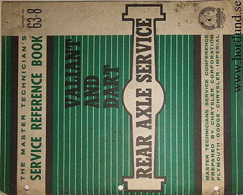 1963 Chrysler Corp. The Master Technician's Service Reference Book 63-8