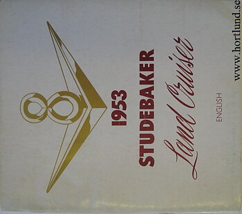 1953 Studebaker Land Cruiser Owner's Manual