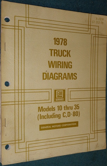 1978 GMC Truck Wiring Diagrams