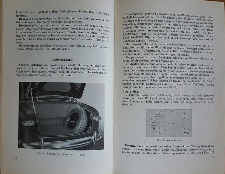 1951 Ford Instruktionsbok svensk - 4