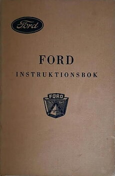 1951 Ford Instruktionsbok svensk