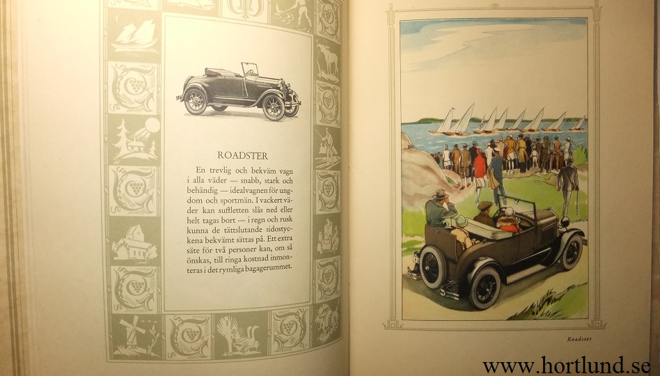 1928 Ford A Introduktionsbroschyr svensk - 2