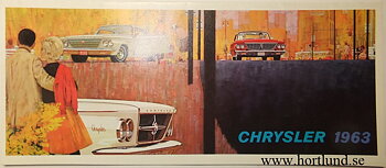1963 Chrysler broschyr