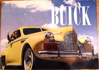 1940 Buck lyxbroschyr