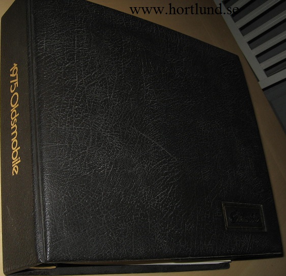 1975 Oldsmobile Dealer Album alla modeller
