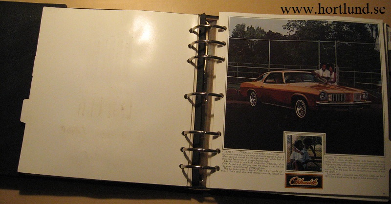 1975 Oldsmobile Dealer Album alla modeller - 3