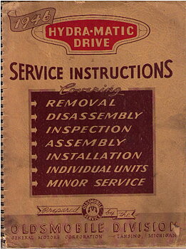 1946 Oldsmobile Hydra-Matic Service Instructions