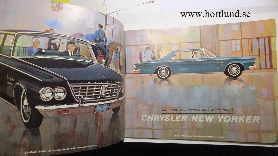 1963 Chrysler broschyr Lyxutgåva - 2