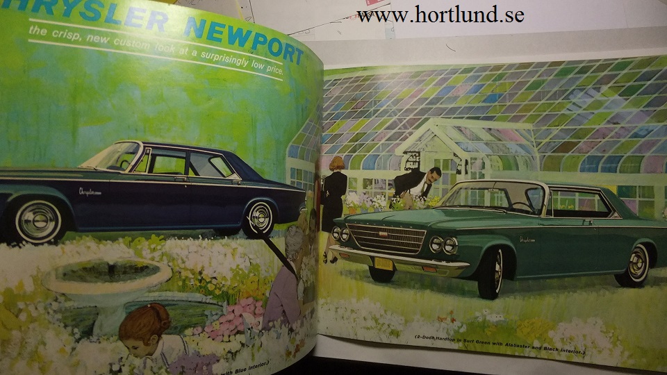 1963 Chrysler broschyr Lyxutgåva - 4