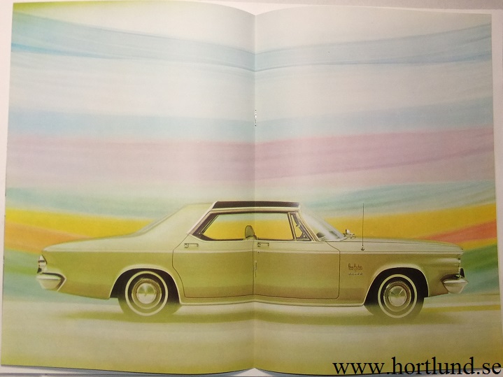 1963 Chrysler New Yorker Salon broschyr