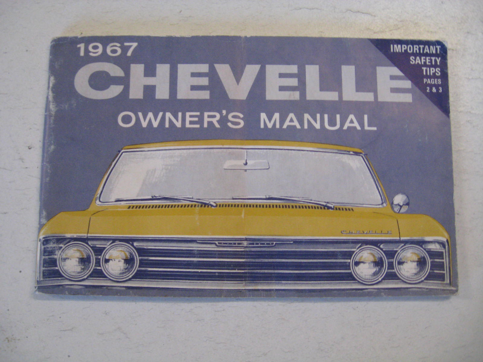 1967 Chevrolet Chevelle Owners Manual