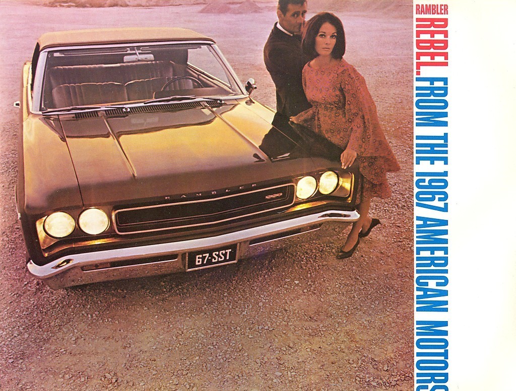 1967 Rambler American och Rebel broschyr