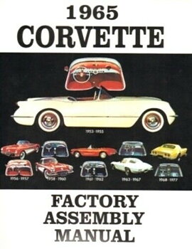 1965 Chevrolet Corvette Assembly Manual