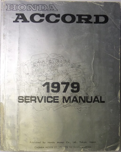 1979 Honda Accord Service Manual