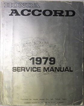 1979 Honda Accord Service Manual