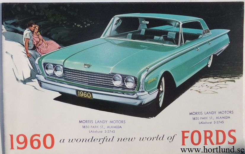 1960 Ford broschyr