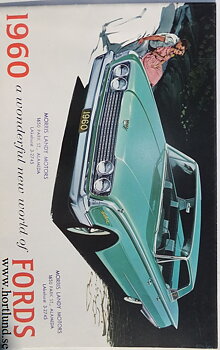 1960 Ford broschyr