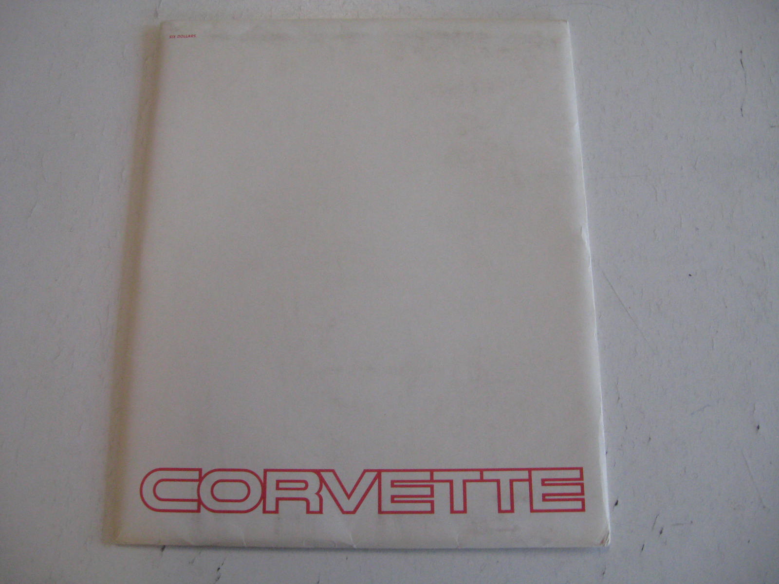1983 Chevrolet Corvette Broschyr Inklusive Kuvert - 3