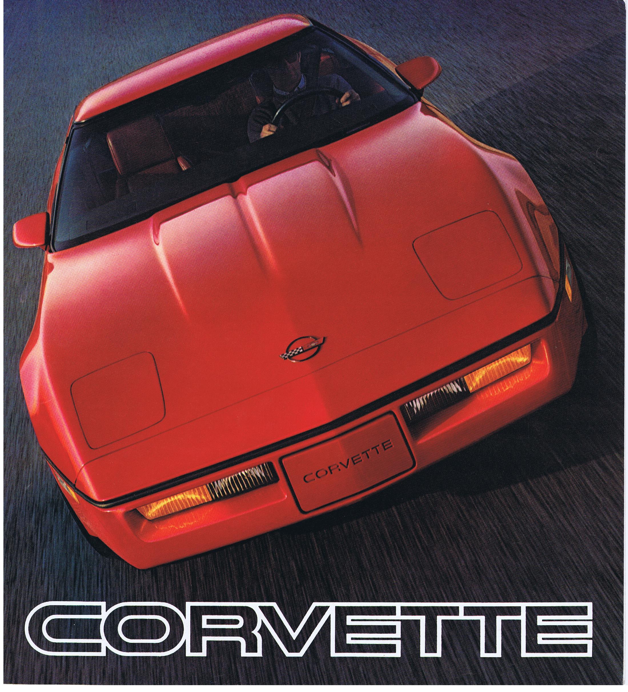 1985 Chevrolet Corvette Broschyr
