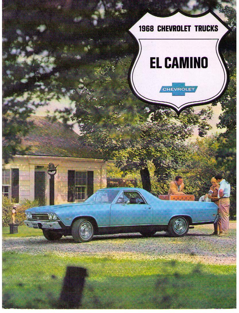 1968 Chevrolet El Camino broschyr