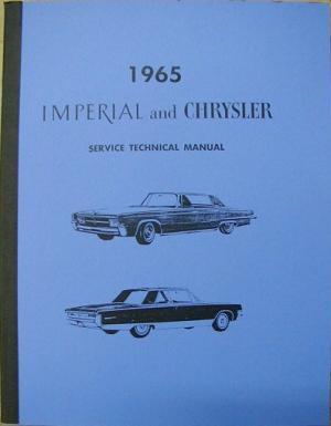 1965 Chrysler och Imperial Service Manual