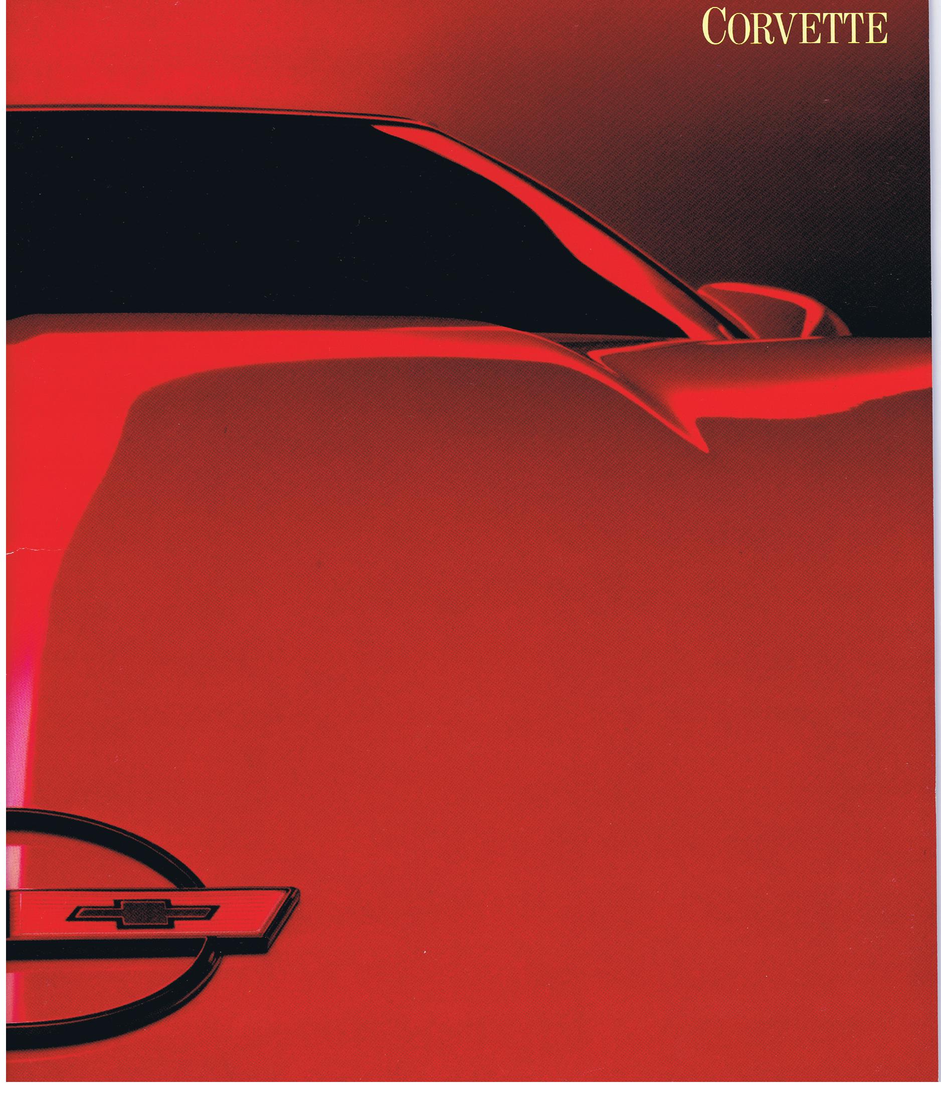 1988 Chevrolet Corvette Broschyr