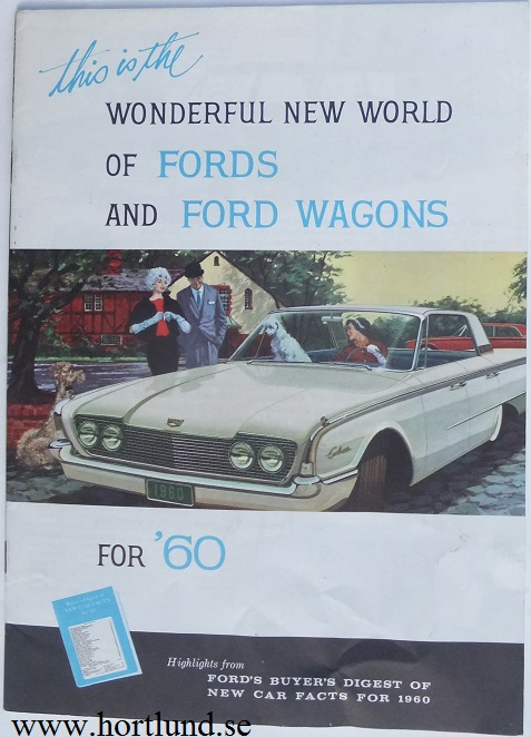 1960 Ford this is the... broschyr