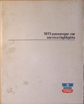 1973 Plymouth & Chrysler & Imperial & Dodge Service Highlights