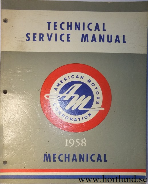 1958 Rambler Technical Service Manual Mechanical