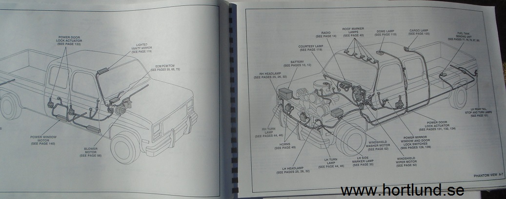 1991 GMC Light Duty Truck R/V, P Models Electrical Diagrams & Diagnosis Manual - 5