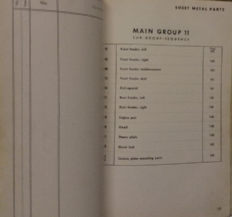 1951 Opel Kapitän Parts Catalogue - 5