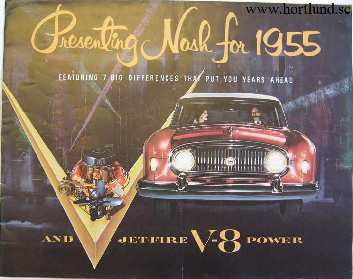 1955 Nash broschyr Presentng Nash for...
