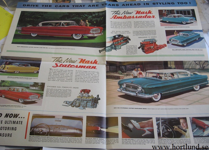 1955 Nash broschyr Presentng Nash for... - 2