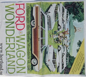 1960 Ford Wagons broschyr