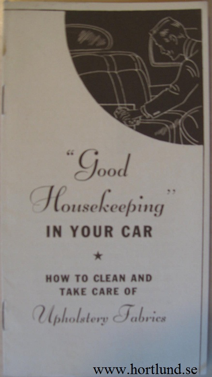 1935 ca GM "Good Housekeeping" in Your Car