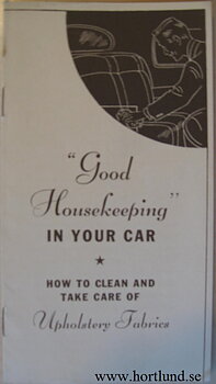 1935 ca GM "Good Housekeeping" in Your Car