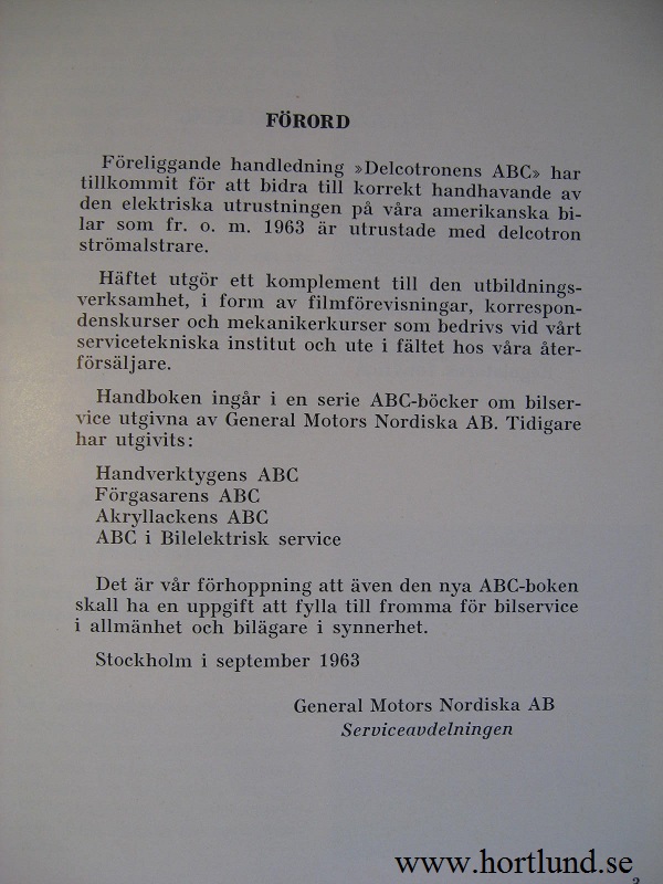 1963 GM Delcotronens ABC - 2