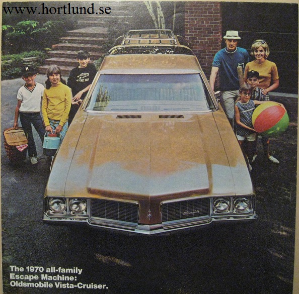 1970 Oldsmobile Vista-Cruiser broschyr