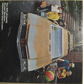 1970 Oldsmobile Vista-Cruiser broschyr