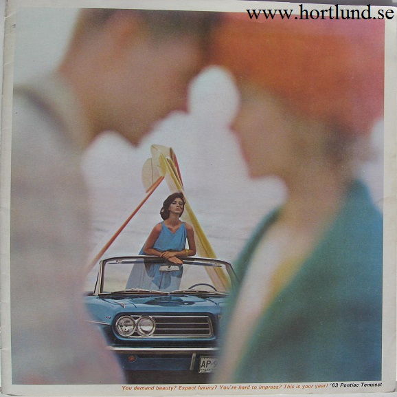 1963 Pontiac Tempest Lyxbroschyr