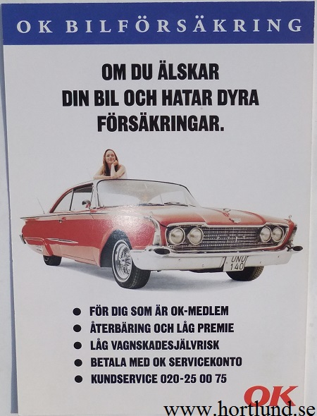 1960 Ford OK broschyr