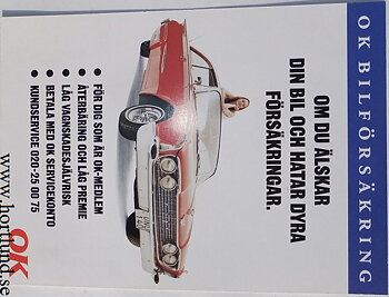 1960 Ford OK broschyr