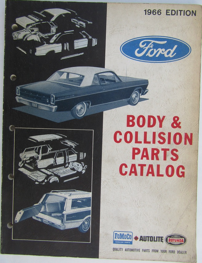 www.hortlund.se 1966 Ford Body & Collision Parts Catalog
