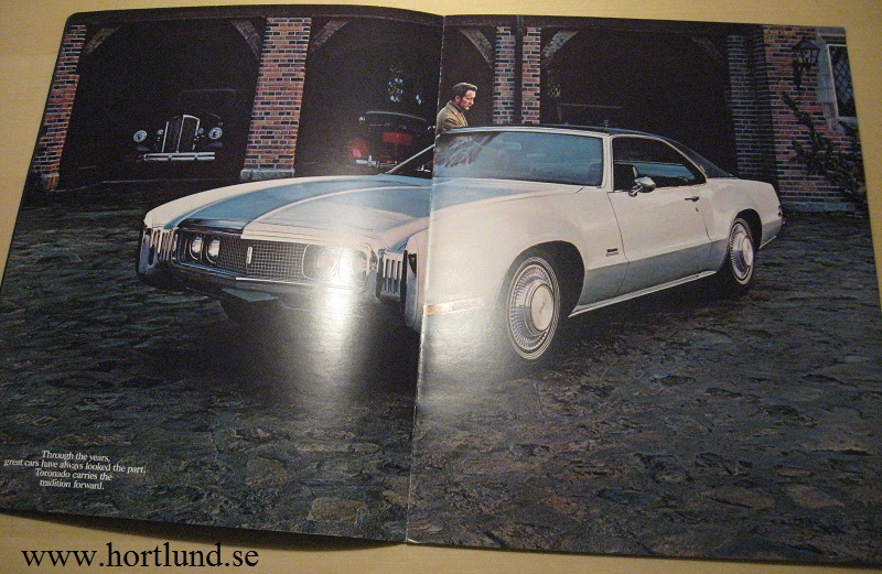 1970 Oldsmobile Toronado lyx broschyr - 2