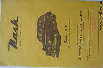 1946 Nash broschyr svensk