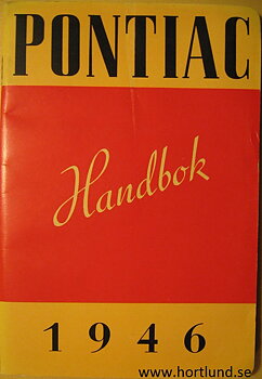 1946 Pontiac Handbok svensk