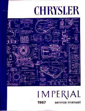 1967 Chrysler och Imperial Service Manual